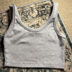 Signature8 Heather Gray Women's Crop Top